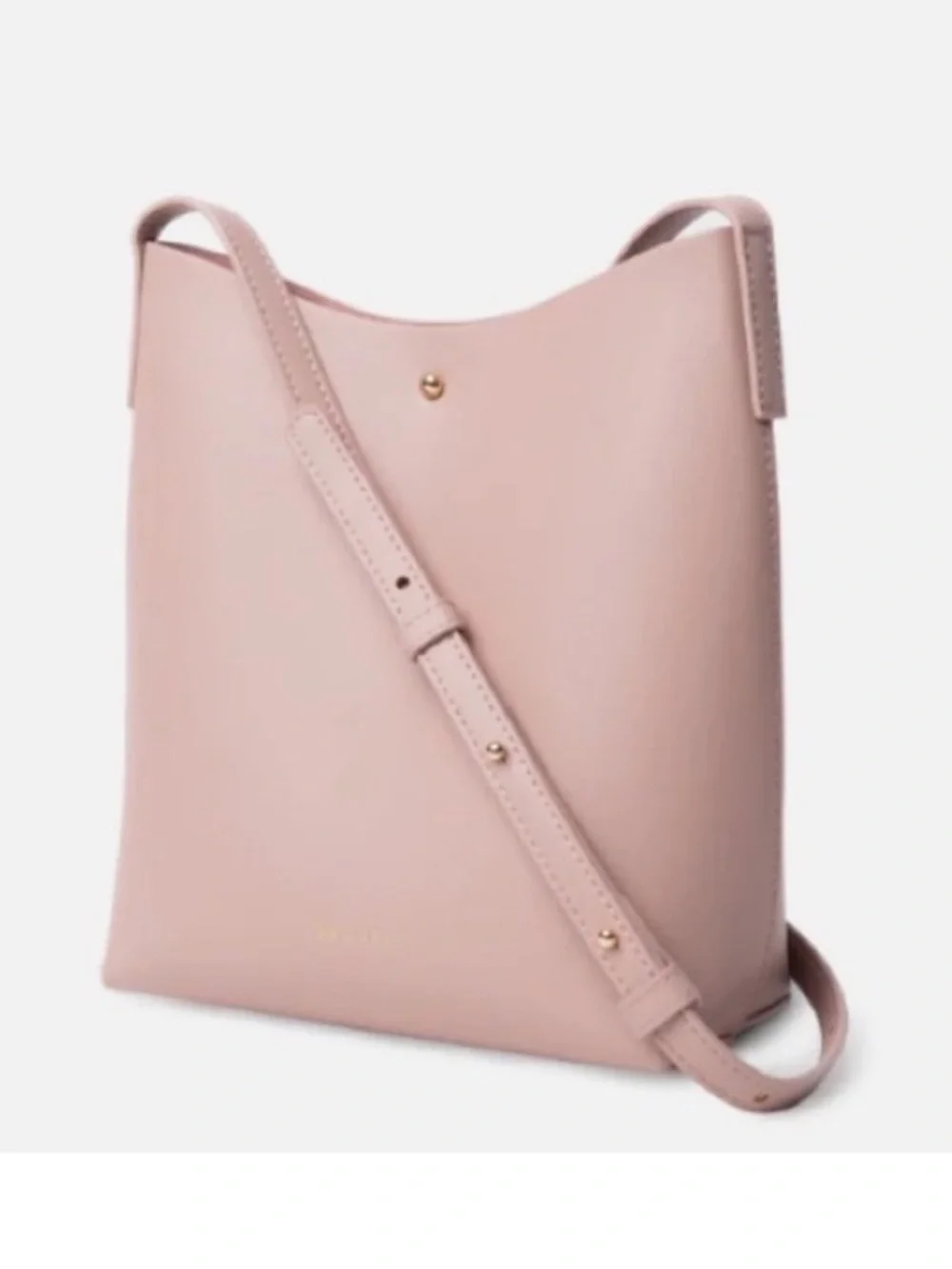 Anthropologie Samara Vegan Leather Pink Crossbody bag